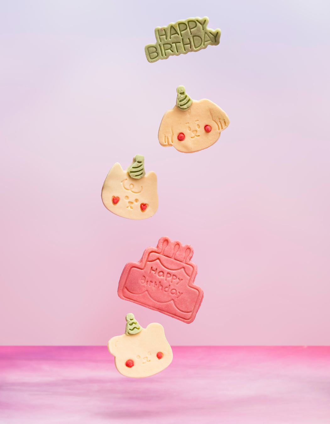 Birthday Goat Milk Cookie Set For Cats & Dogs