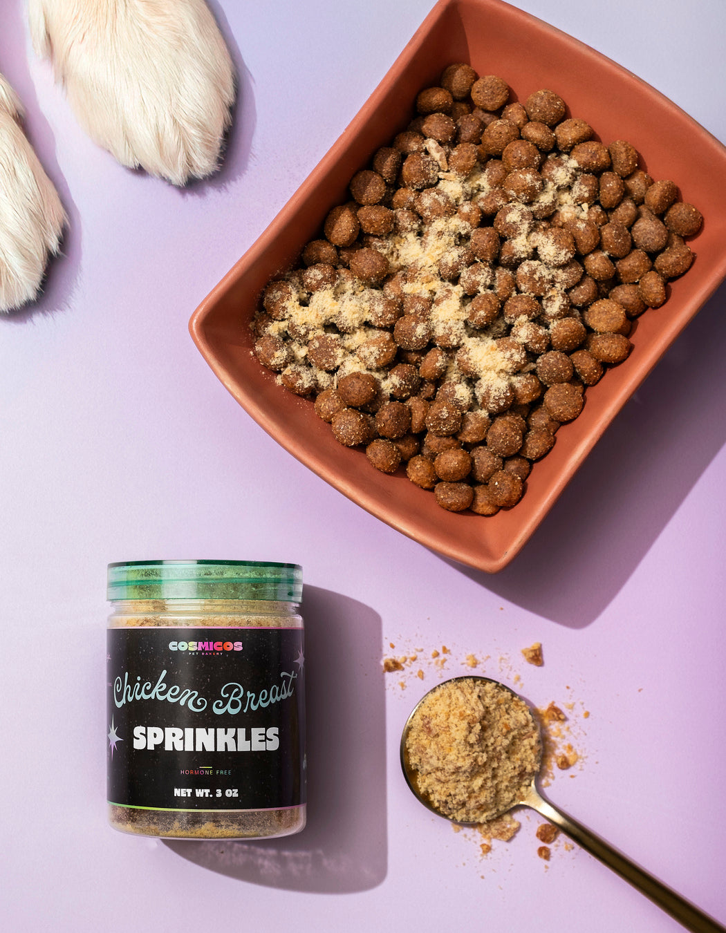 Chicken Breast Sprinkles – Lean Protein Topper for Cats And Dogs!