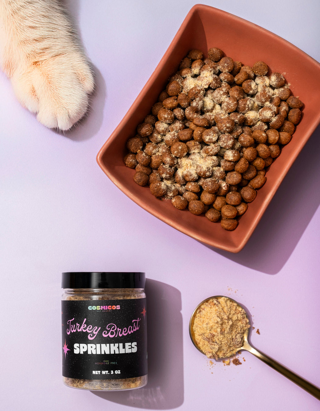 Turkey Breast Sprinkles – High-Protein Topping for Cats & Dogs!