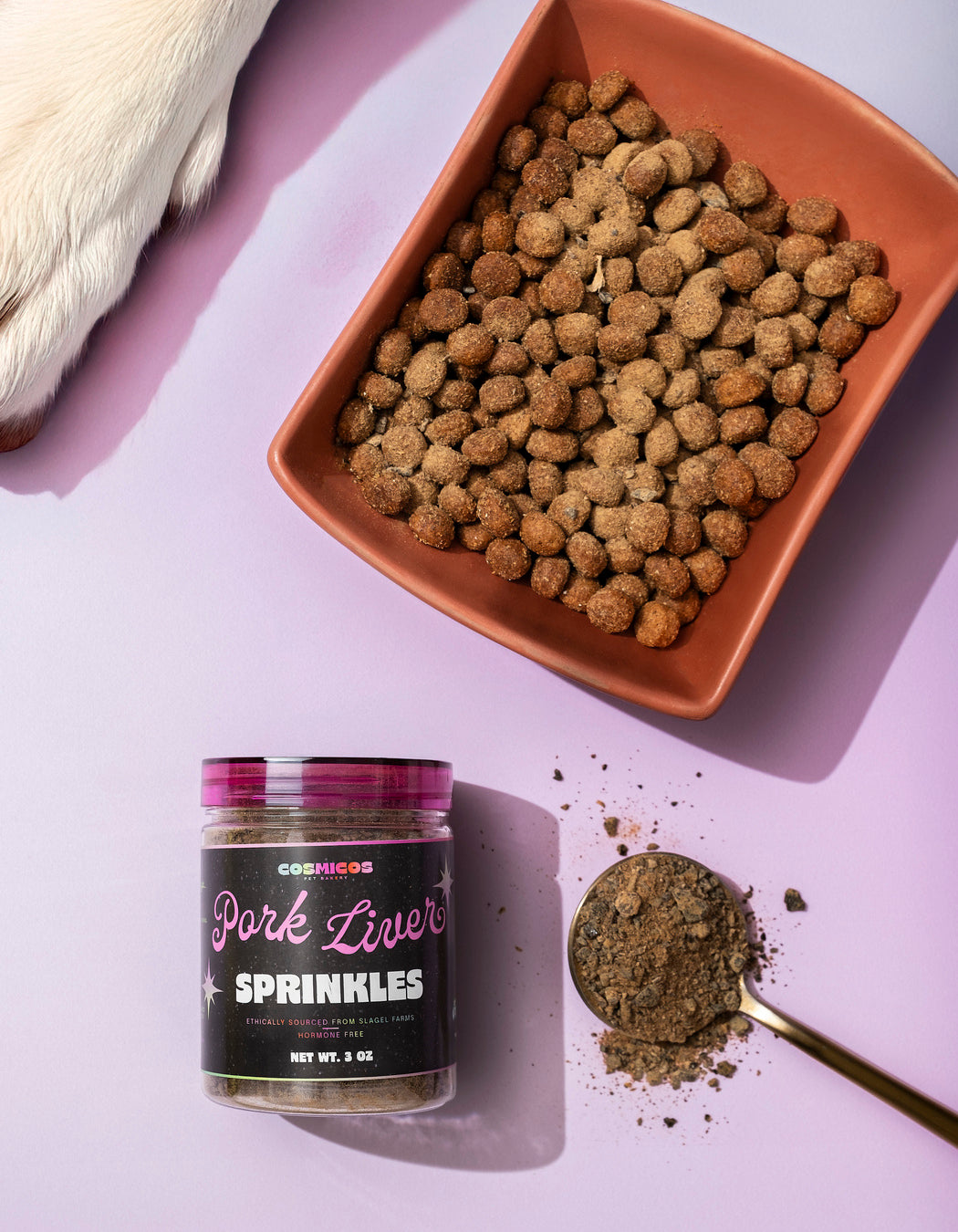 Pork Liver Sprinkles – High-Protein Topping for Cats & Dogs