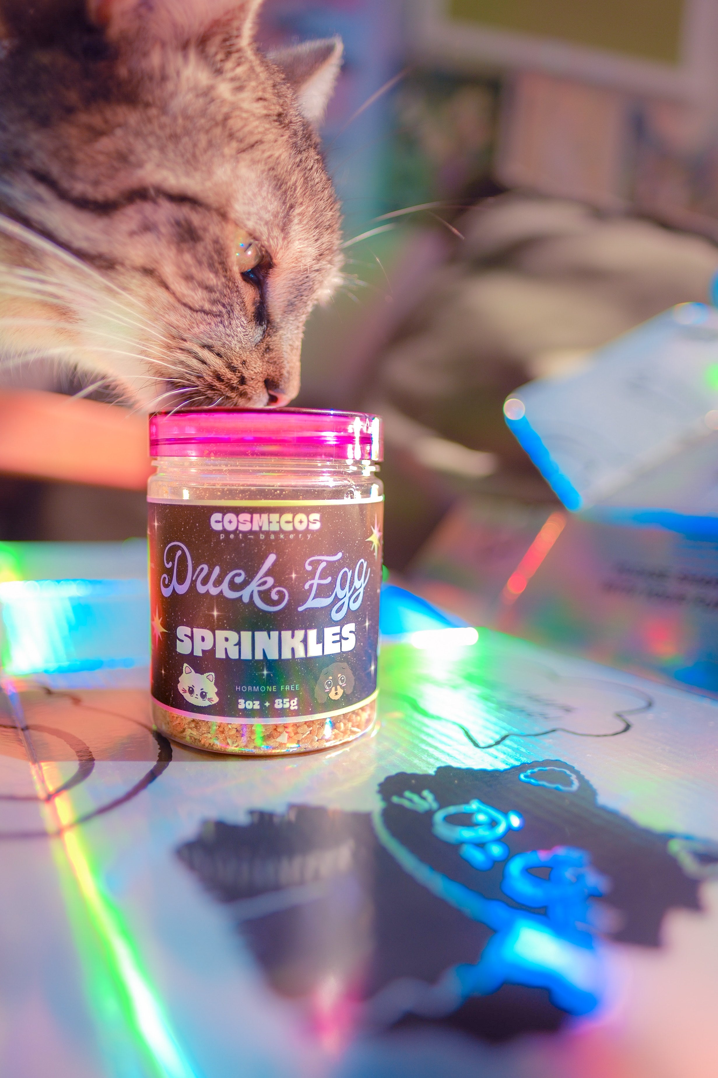 Duck Egg Sprinkles – 100% Dehydrated Duck Eggs for Cats And Dogs