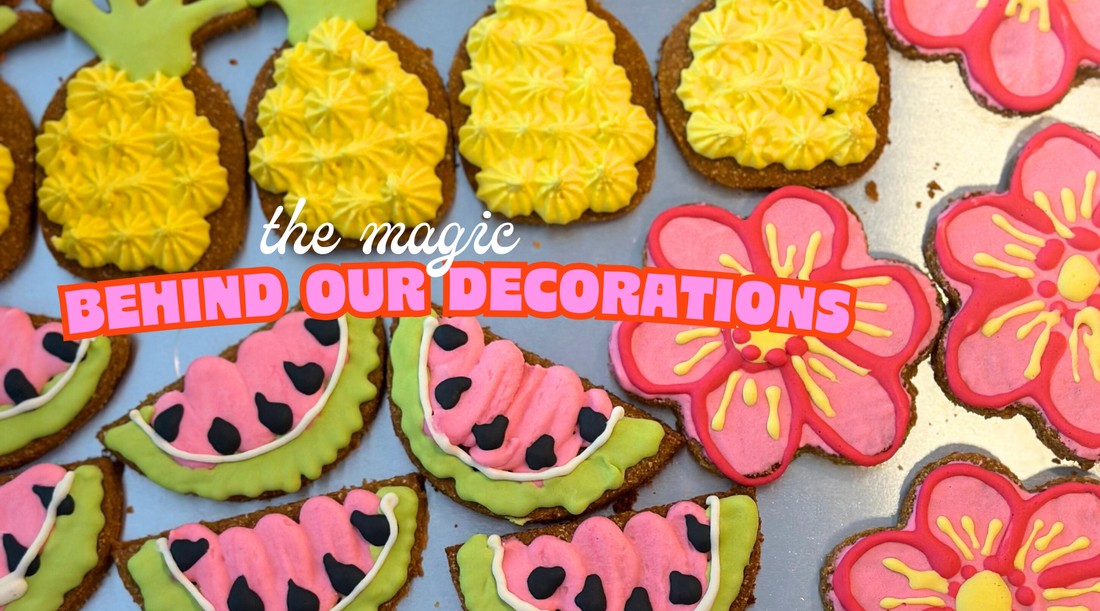 The Magic behind decorating pet friendly cookies