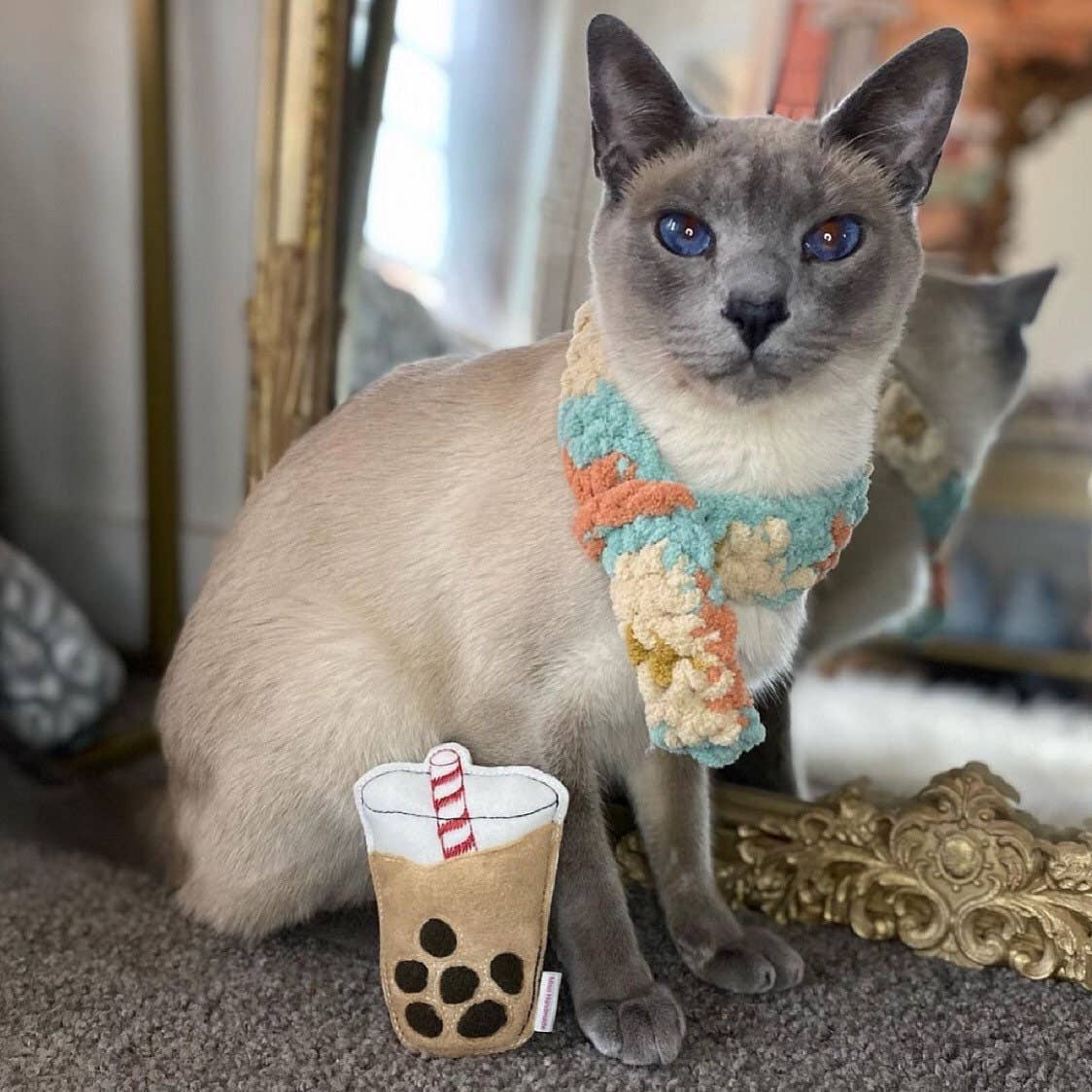 Miso Handmade - Catnip Bubble Tea Toy