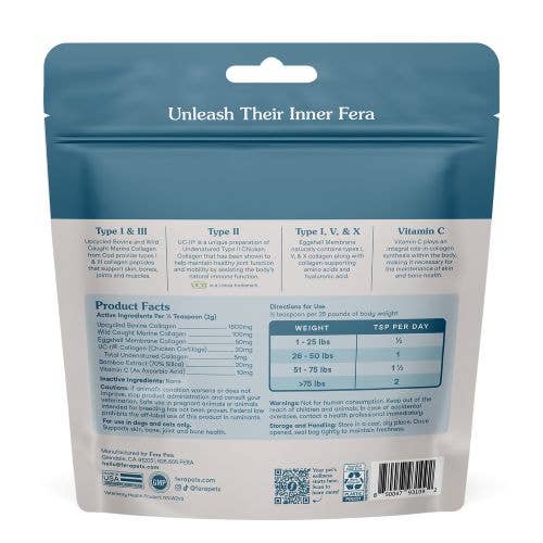 Fera Pets - Collagen Plus for Dogs and Cats