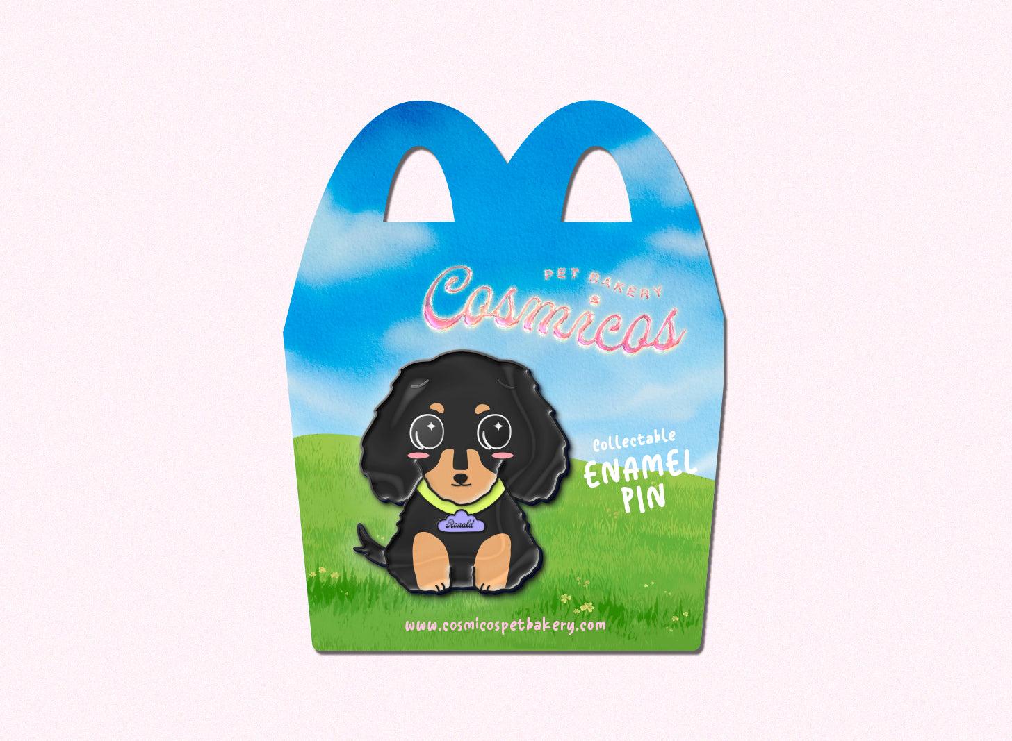 Cosmicos Dog Pin