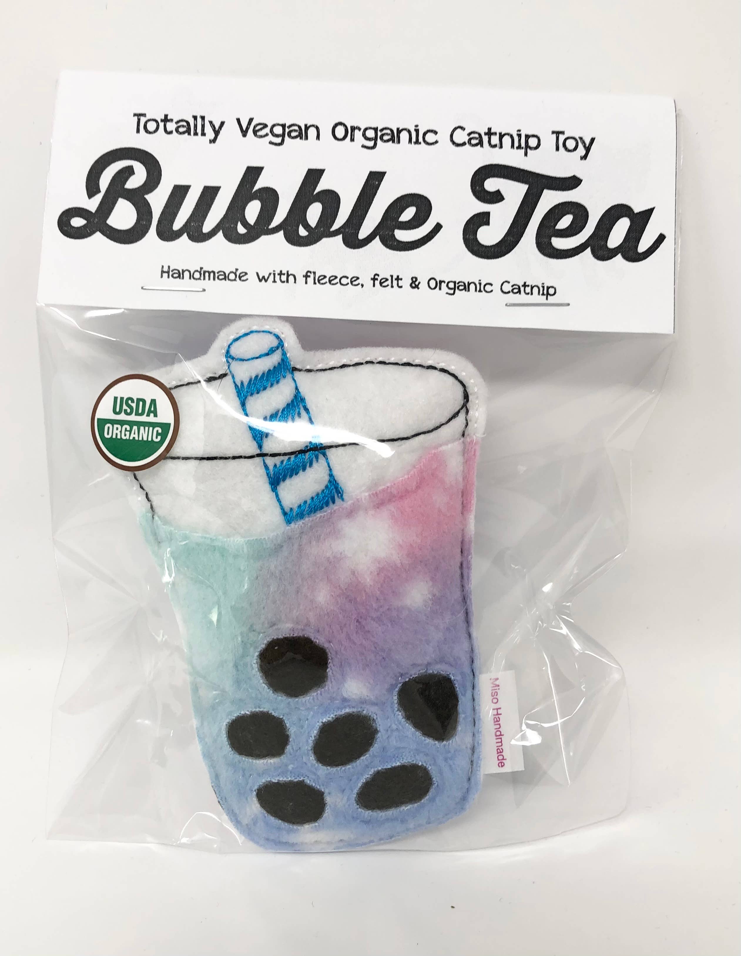 Miso Handmade - Catnip Bubble Tea Toy