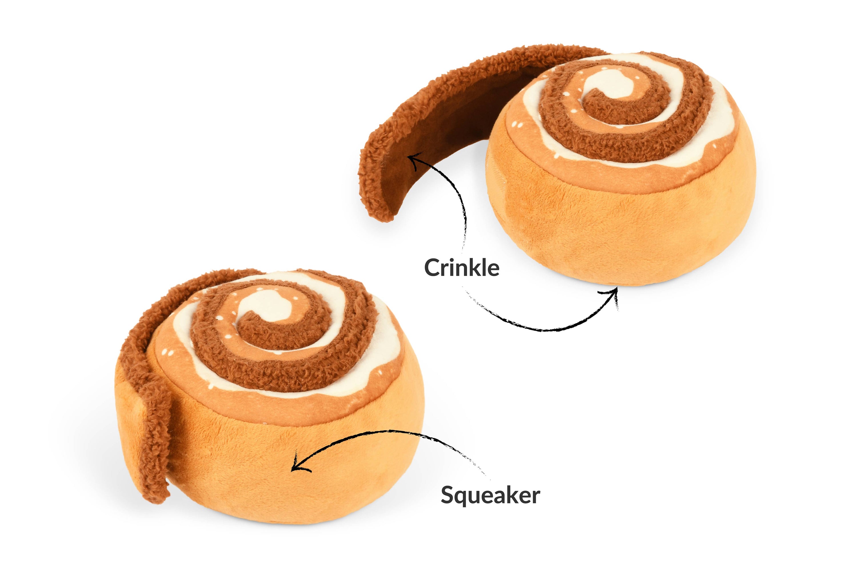 Play Pet Brands - Pup Cup Café - Cinnabone  DOG toy