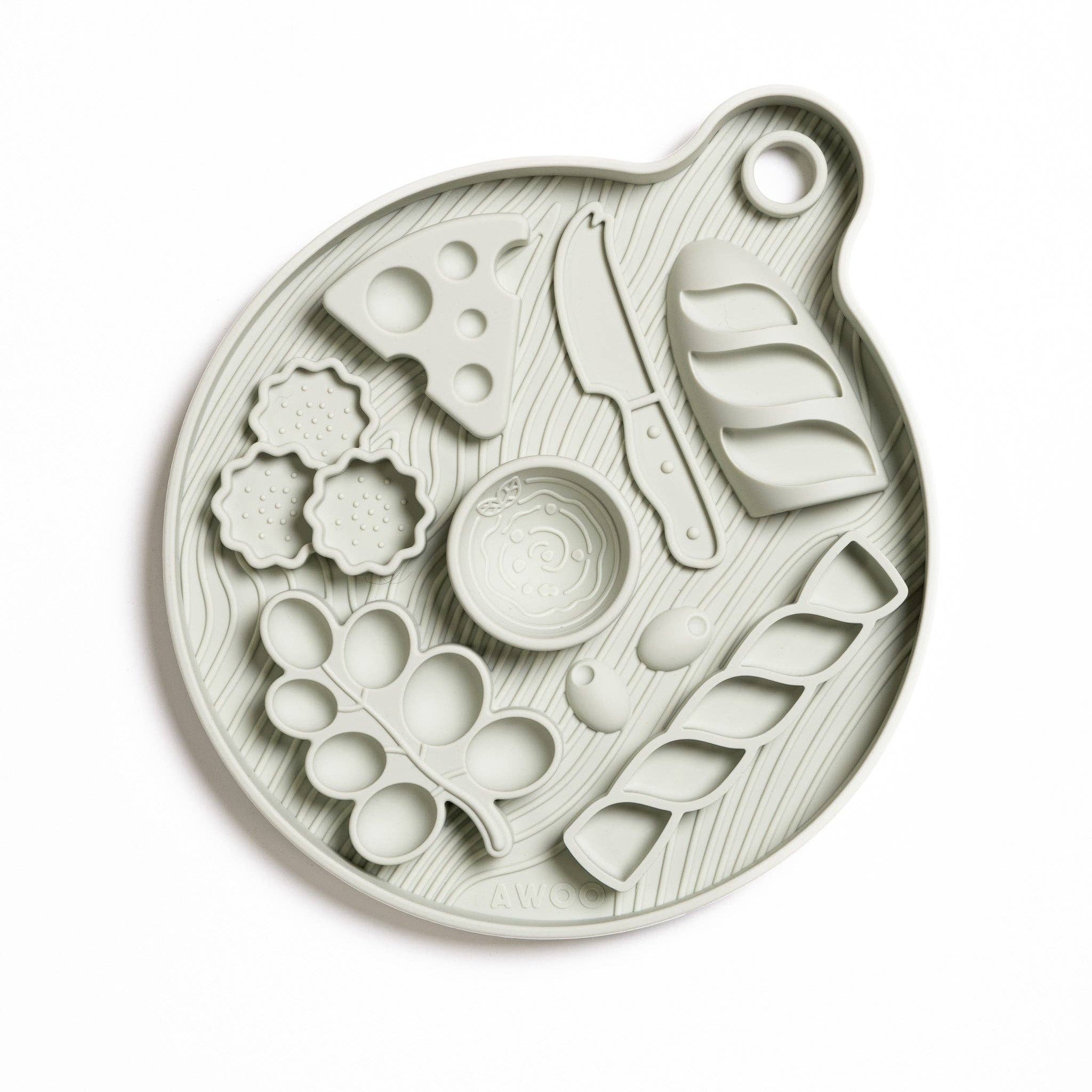 Awoo - Smorgasboard Charcuterie Lick Mat & Slow Feeder