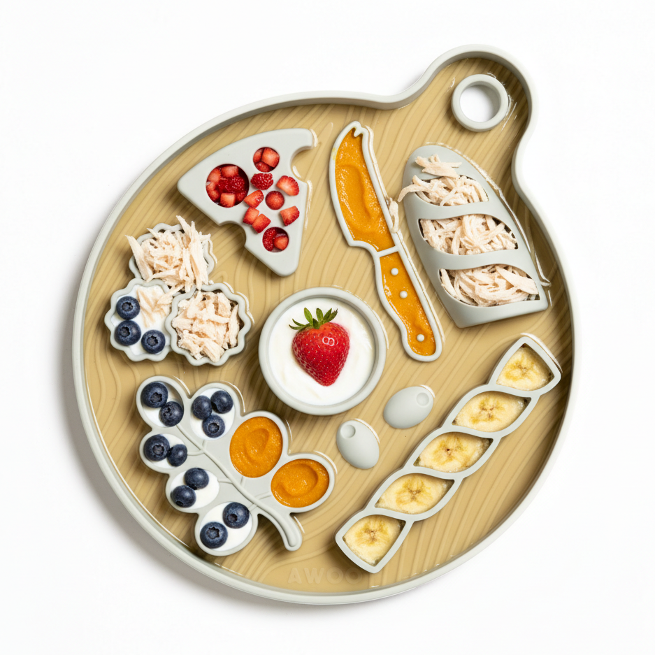 Awoo - Smorgasboard Charcuterie Lick Mat & Slow Feeder