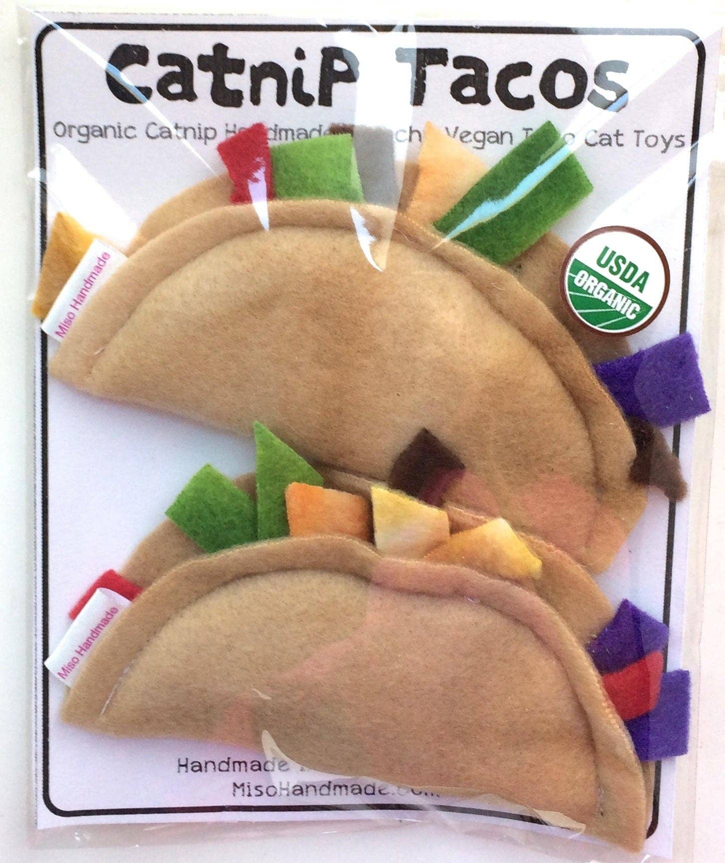 Miso Handmade - Catnip Tacos 1 PIECE