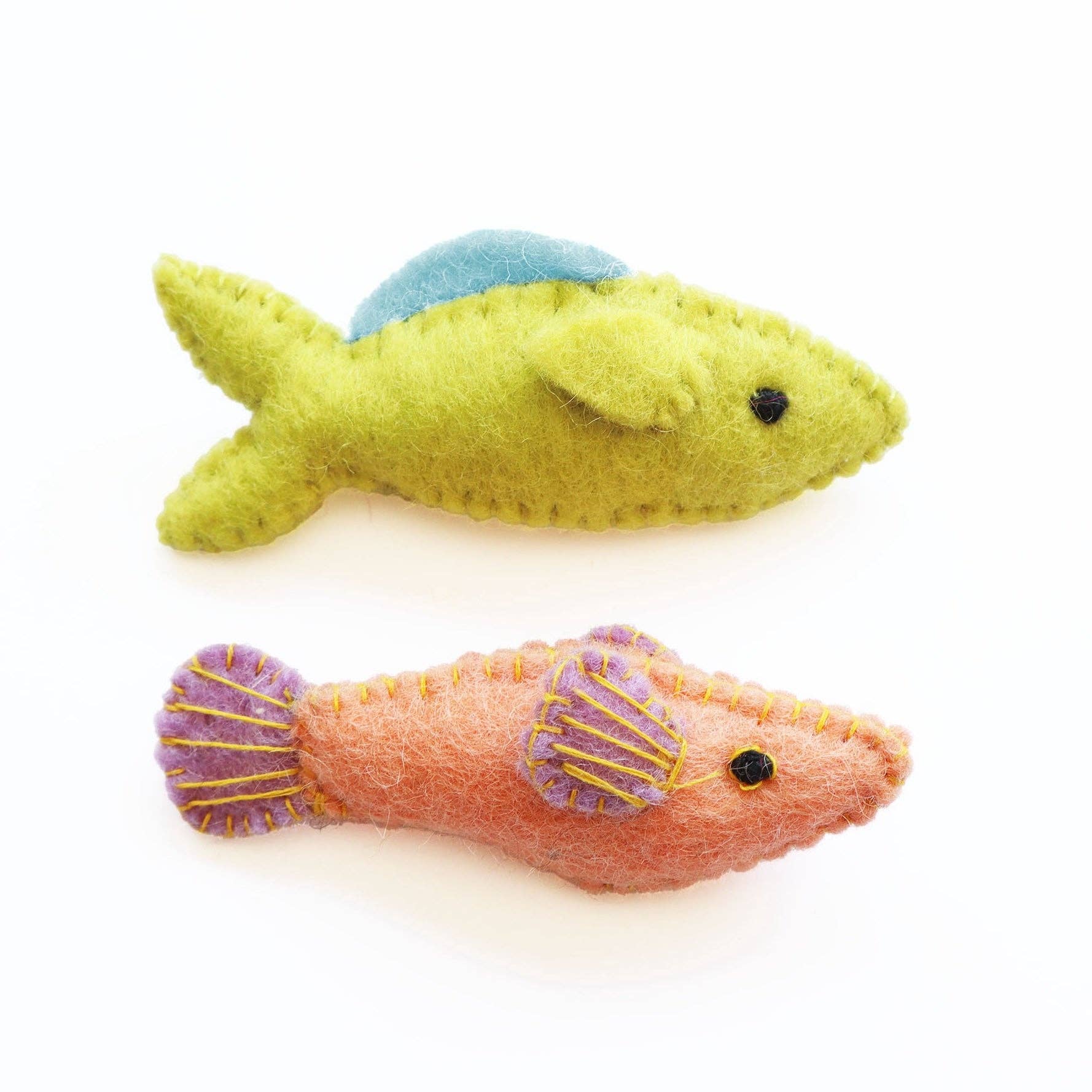 Awoo - Go Fish Catnip Cat Toy Duo