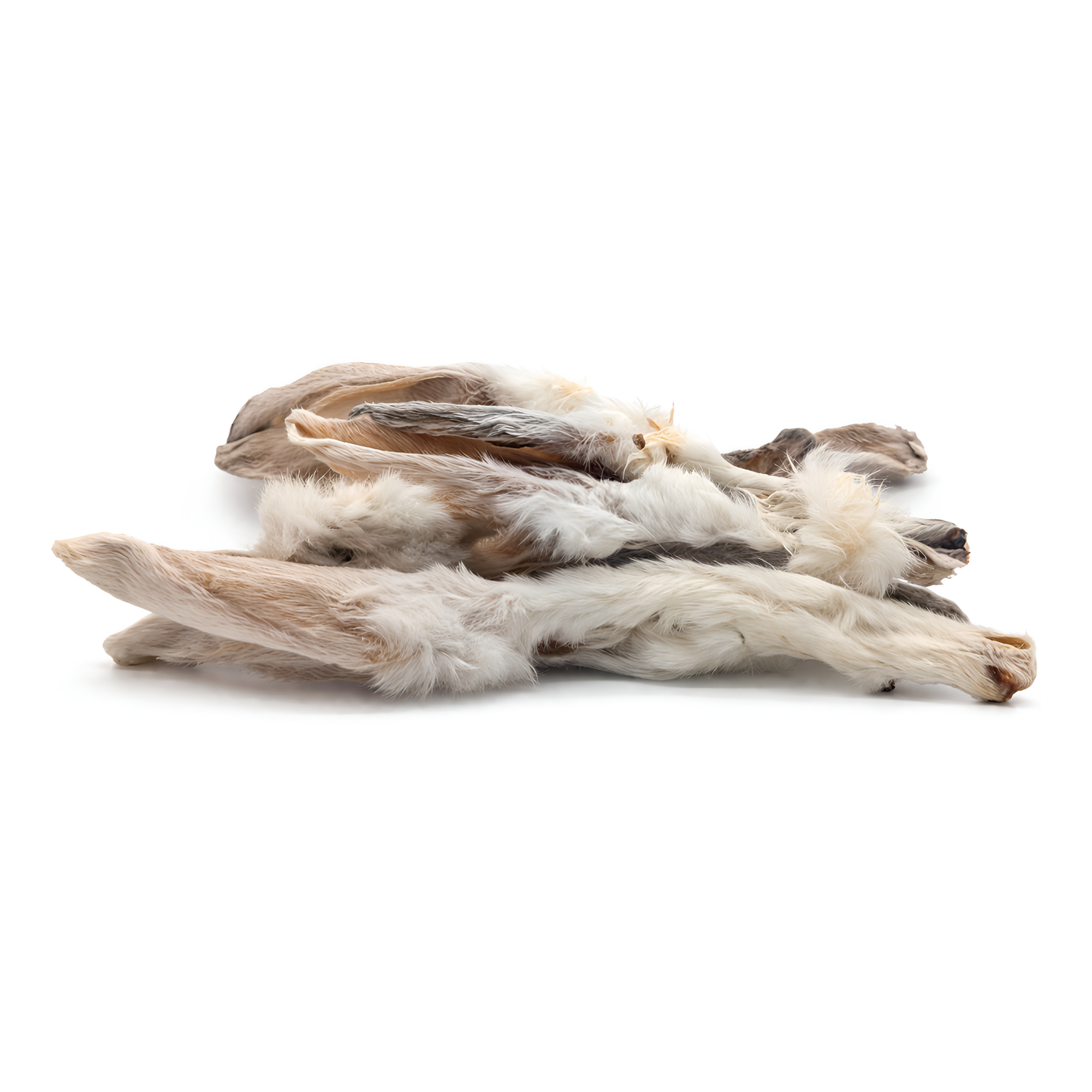 Rabbit Ears with Fur Dog Chews | All-Natural