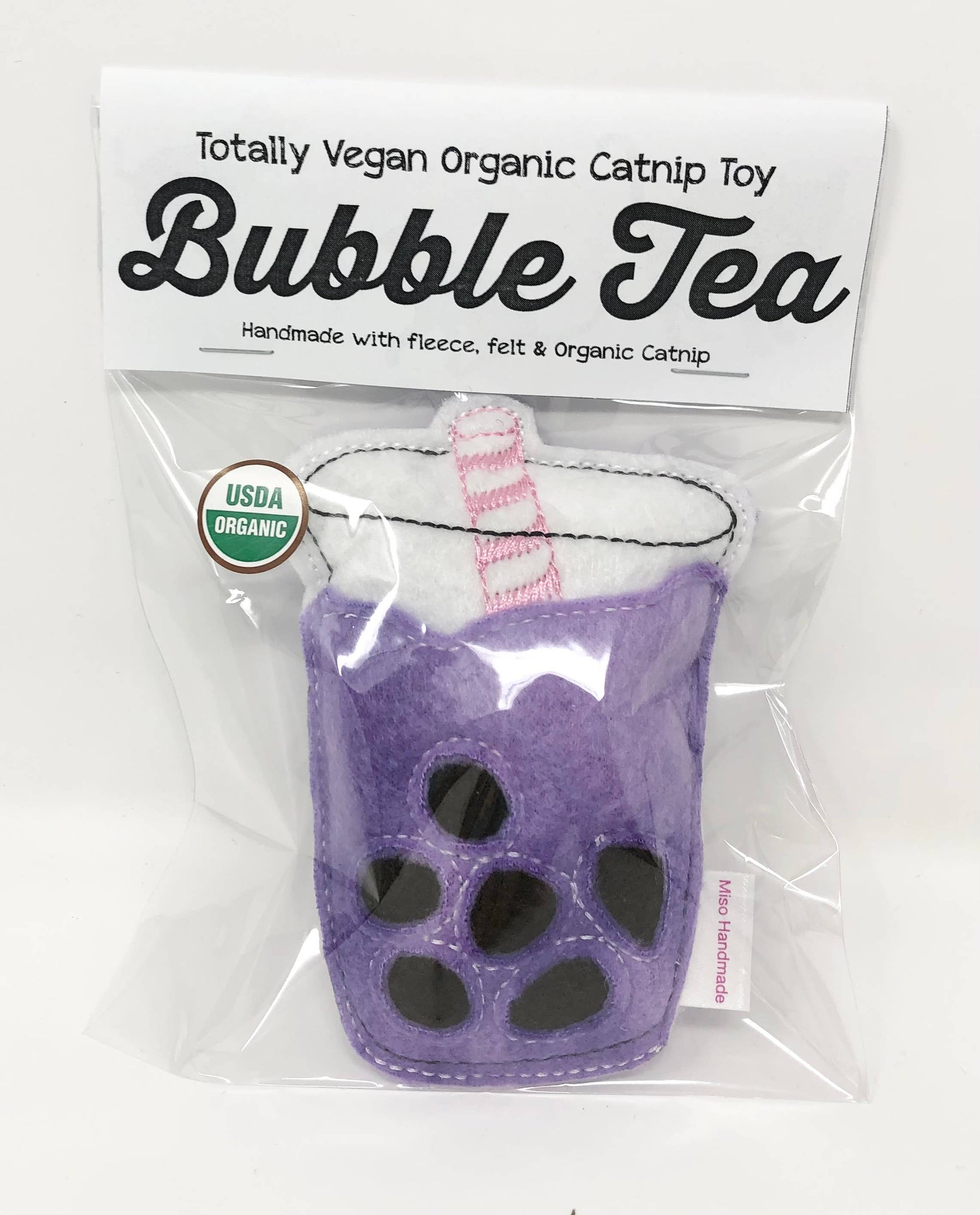 Miso Handmade - Catnip Bubble Tea Toy