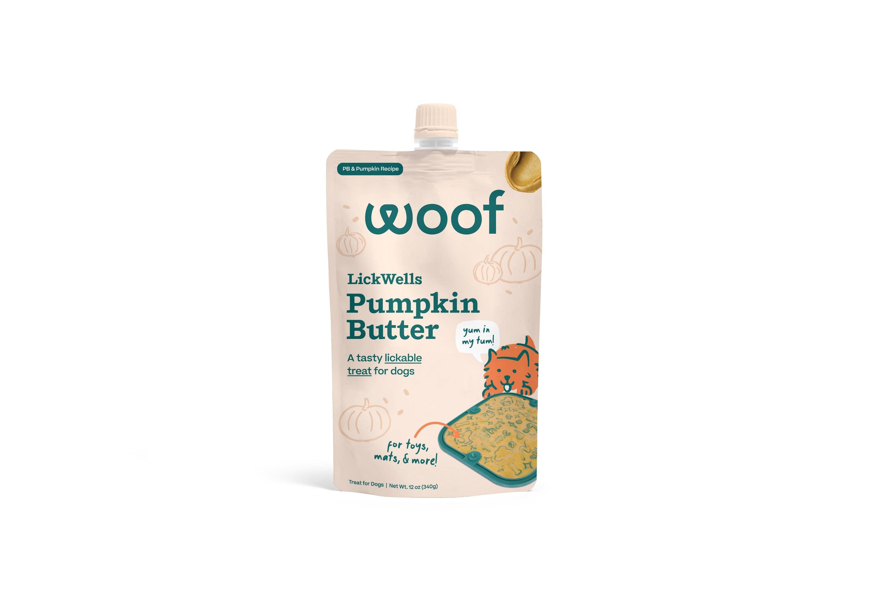 Woof - LickWells- Pumpkin Butter