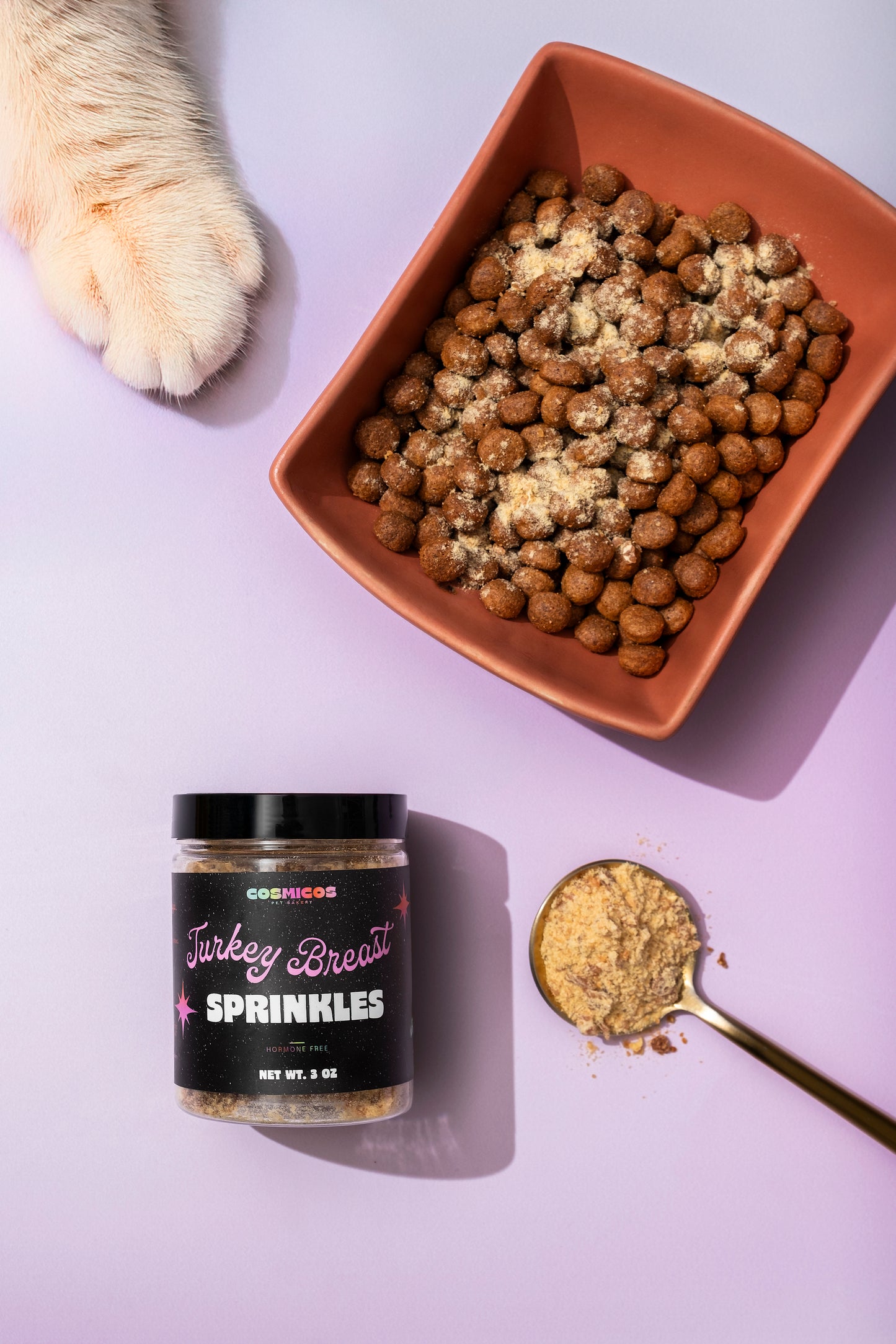 Turkey Breast Sprinkles – High-Protein Topping for Cats & Dogs!