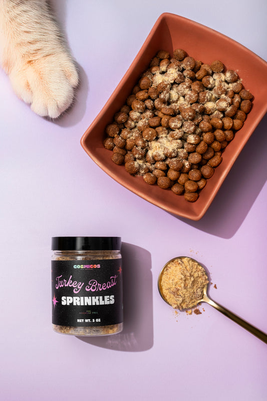 Turkey Breast Sprinkles – High-Protein Topping for Cats & Dogs!