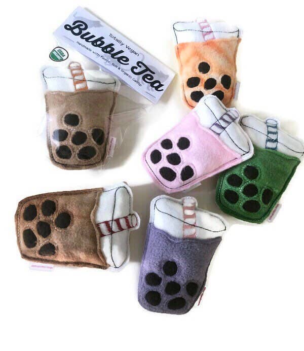 Miso Handmade - Catnip Bubble Tea Toy