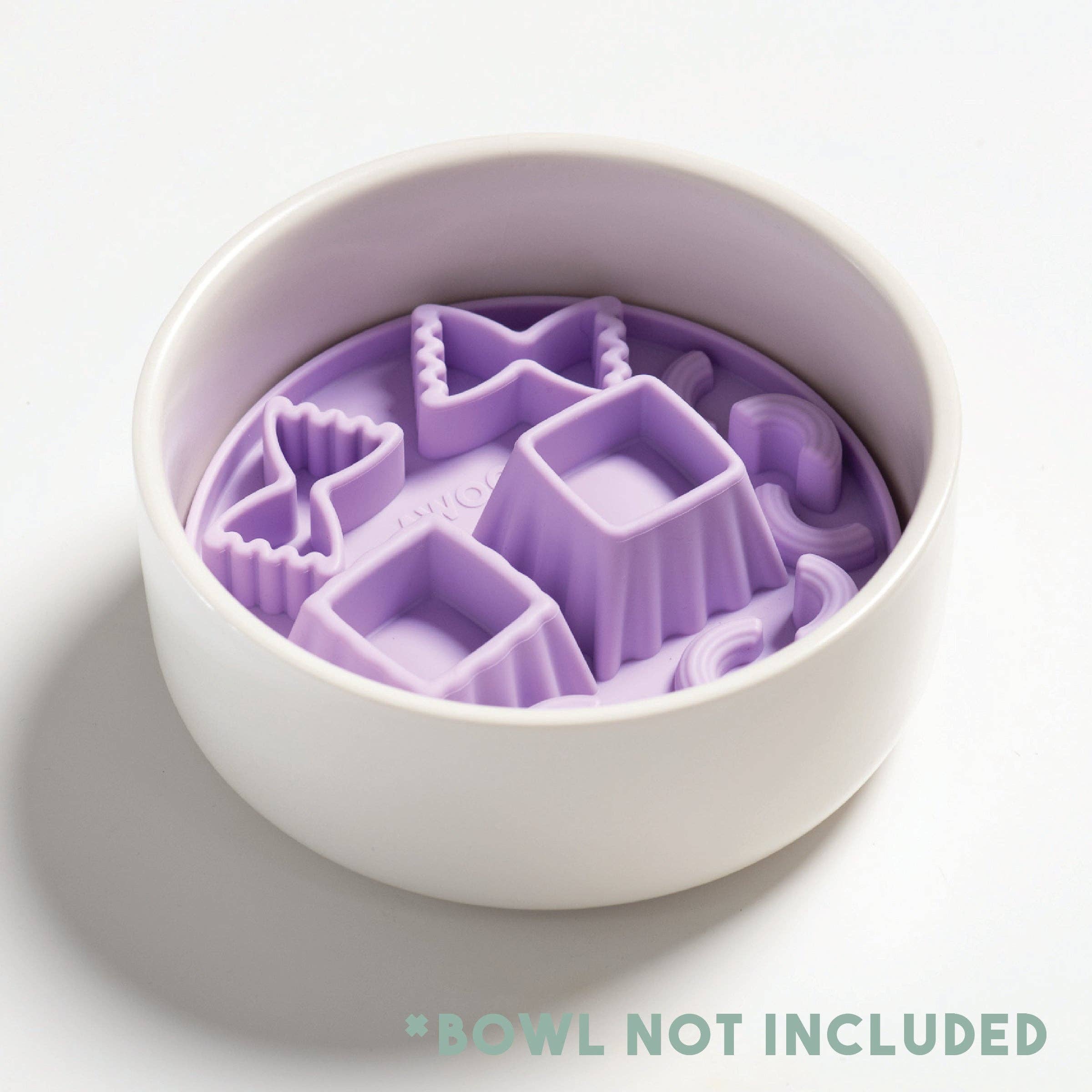 Awoo - Snackaroni Slow Feeder Insert & Lick Mat
