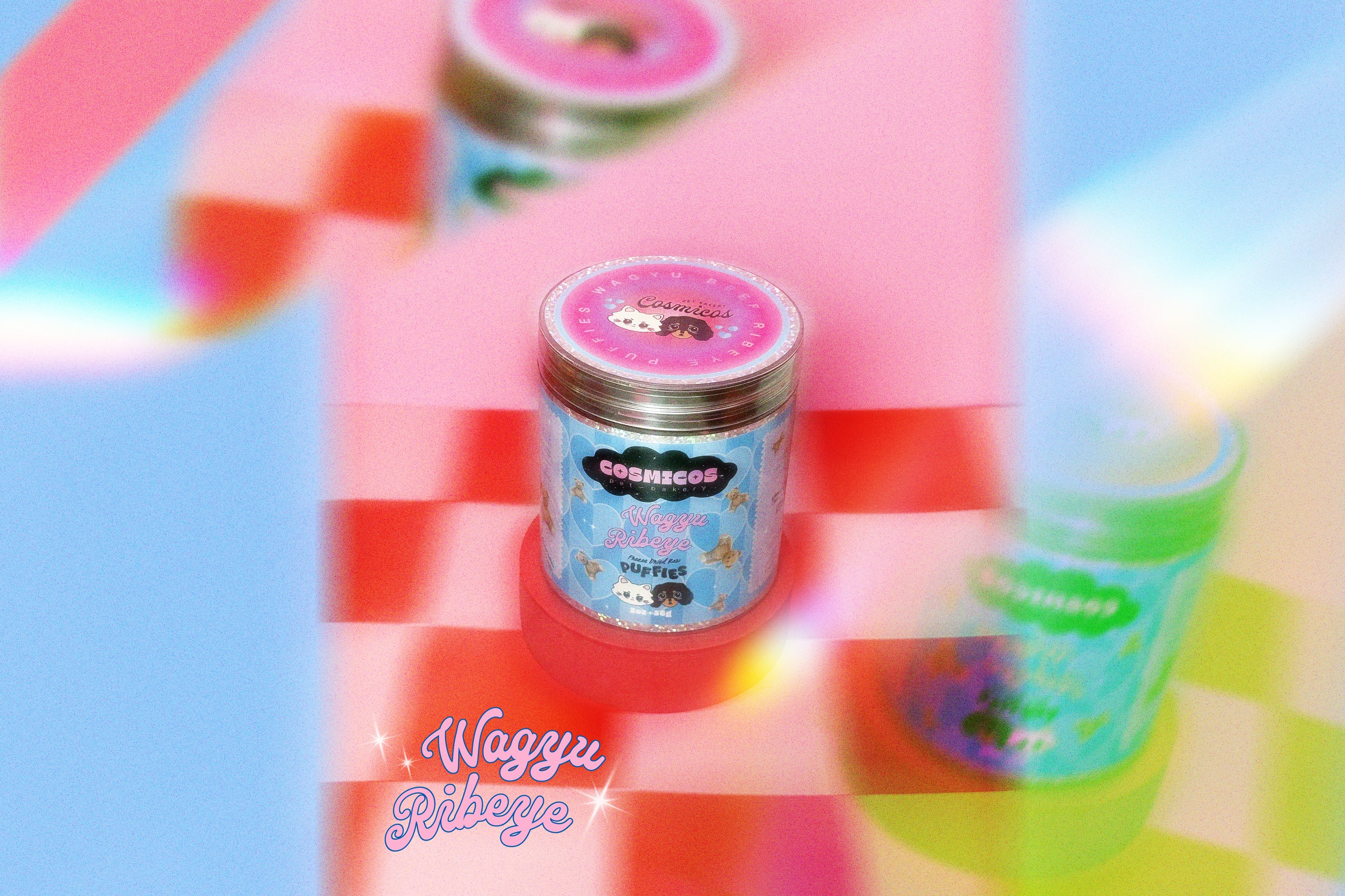 Wagyu Ribeye Puffies - Freeze-Dried Treats for Cats And Dogs