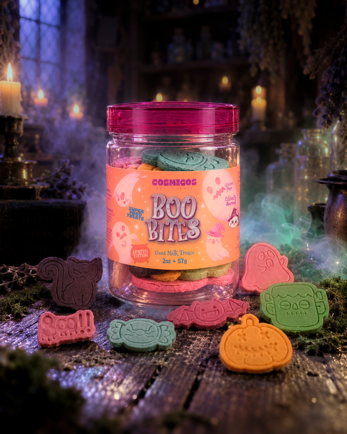 Boo Bites Limited Edition – Goat Milk Halloween Treats for Cats & Dogs – 2 oz