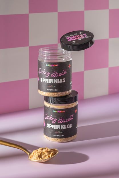 Turkey Breast Sprinkles – High-Protein Topping for Cats & Dogs!