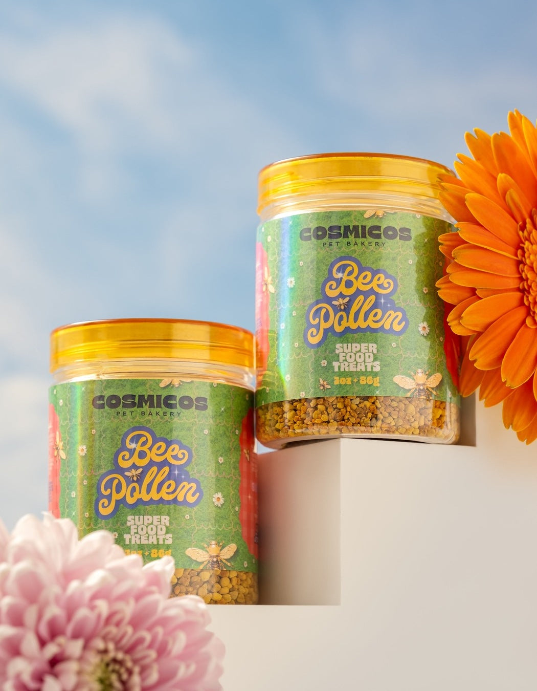 Bee Pollen Sprinkles | Superfood Topper for Dogs & Cat
