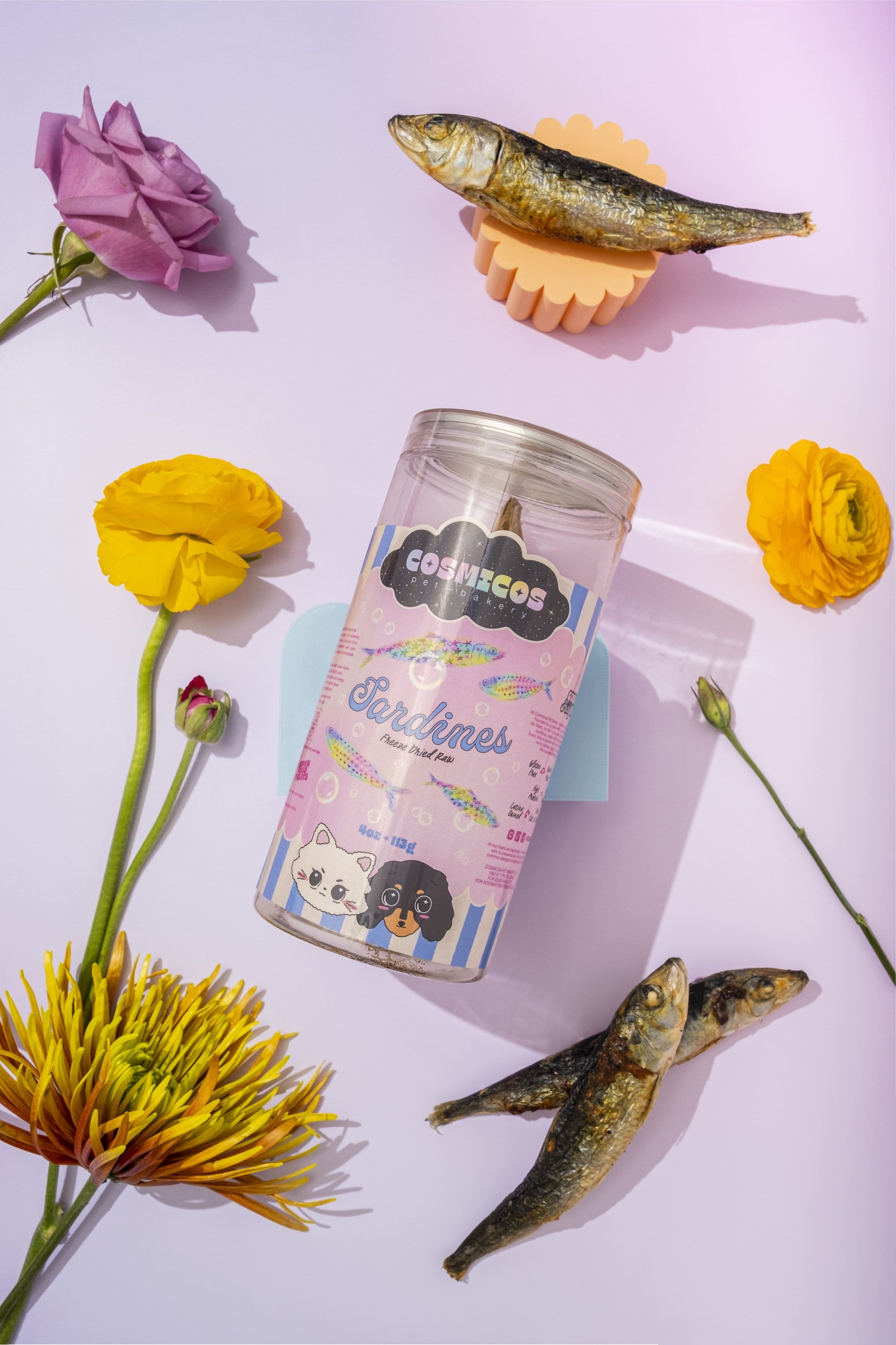 Sardines  – 100% Freeze-Dried Whole Sardines Treats for Cats And Dogs