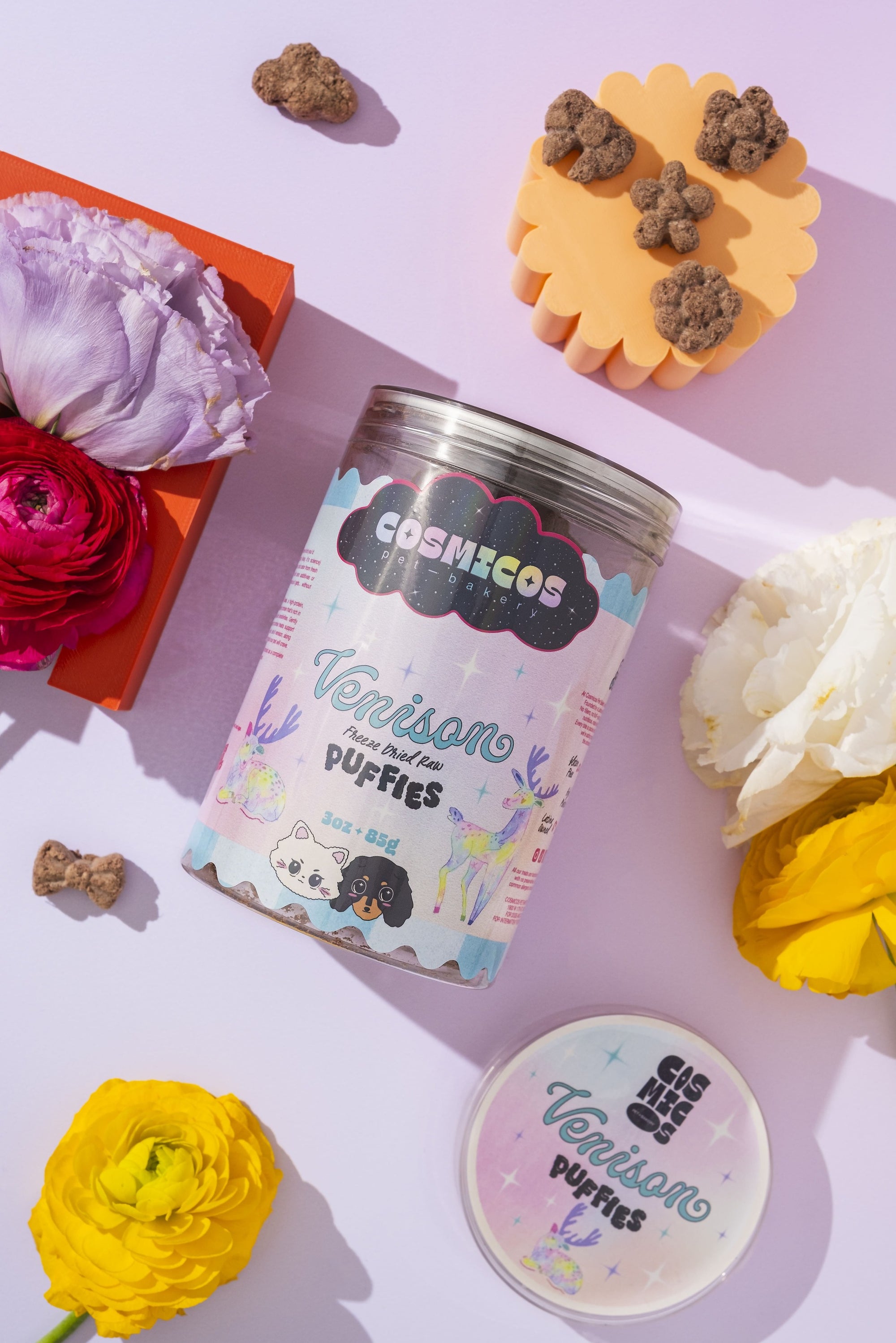 Venison Puffies – Freeze-Dried Superfood Treats for Cats And Dogs