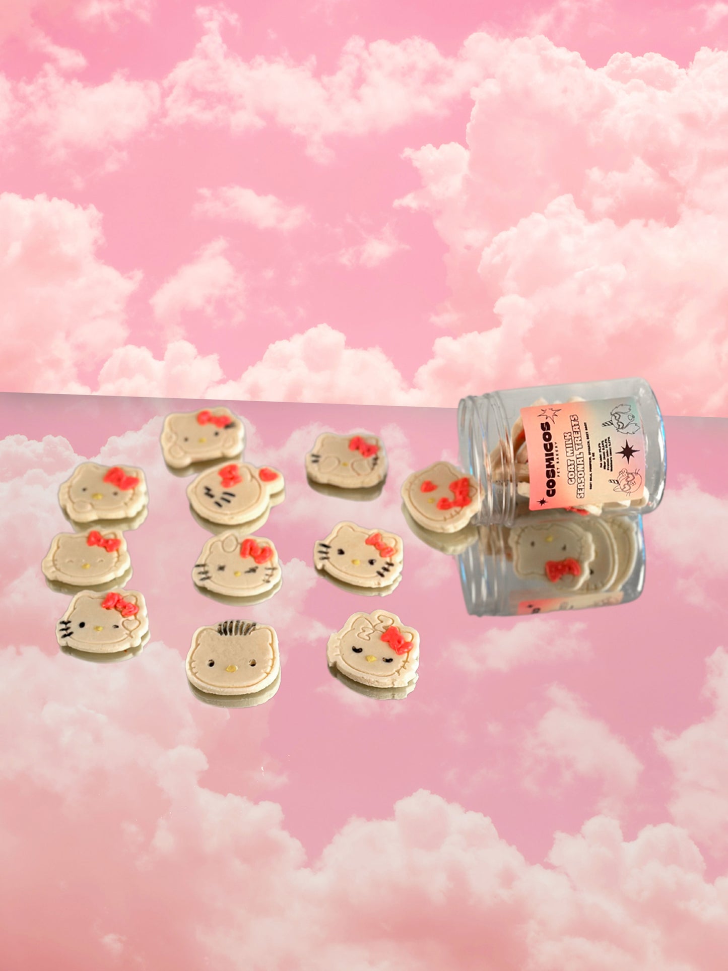 Hello Kitty Valentine’s Goat Milk Bites for Pets