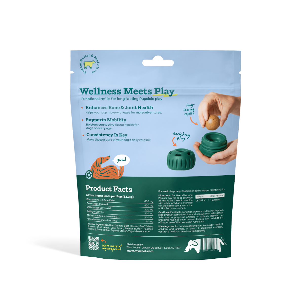 Woof - Joint Health Wellness Pops