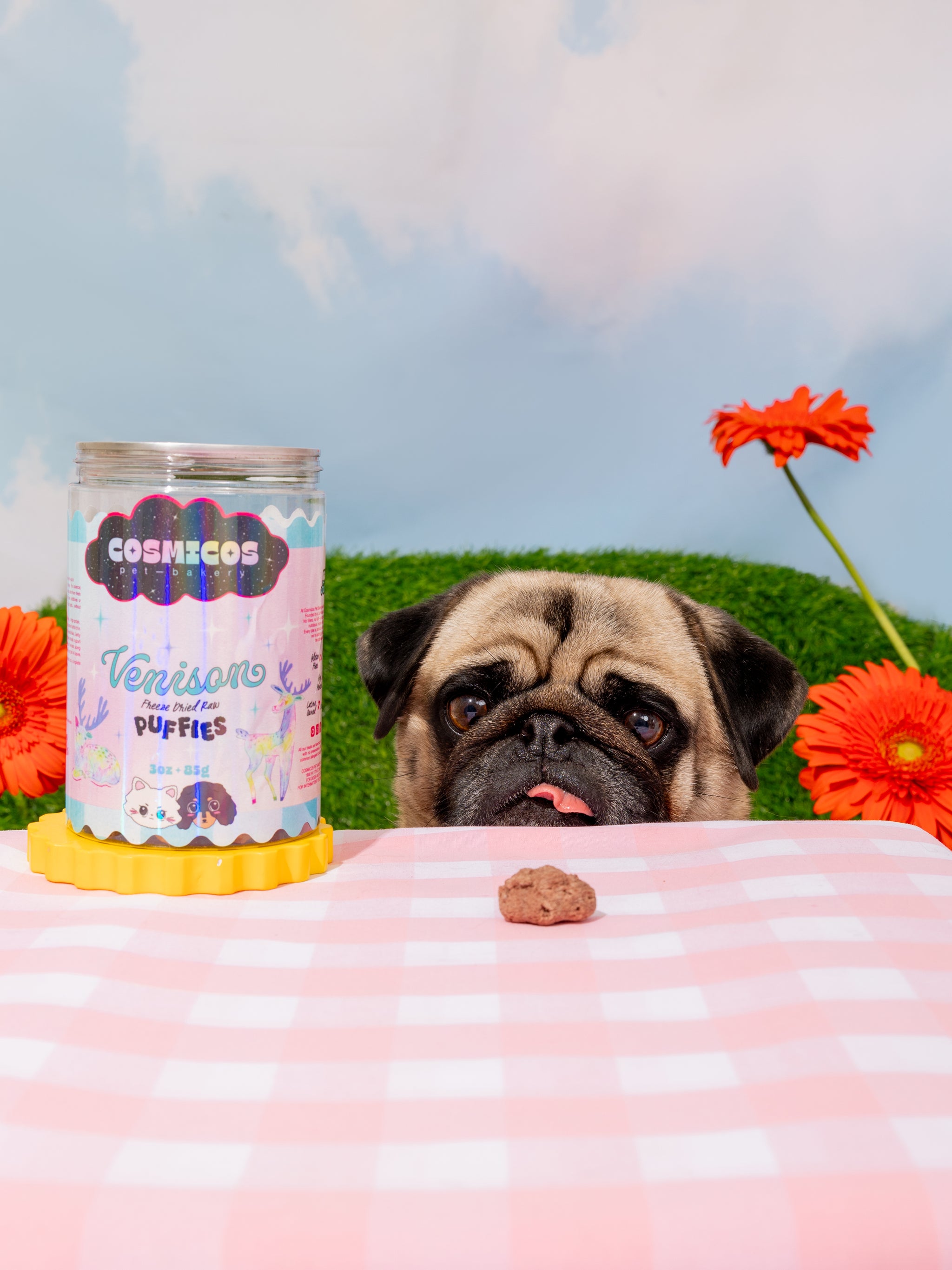 Venison Puffies – Freeze-Dried Superfood Treats for Cats And Dogs