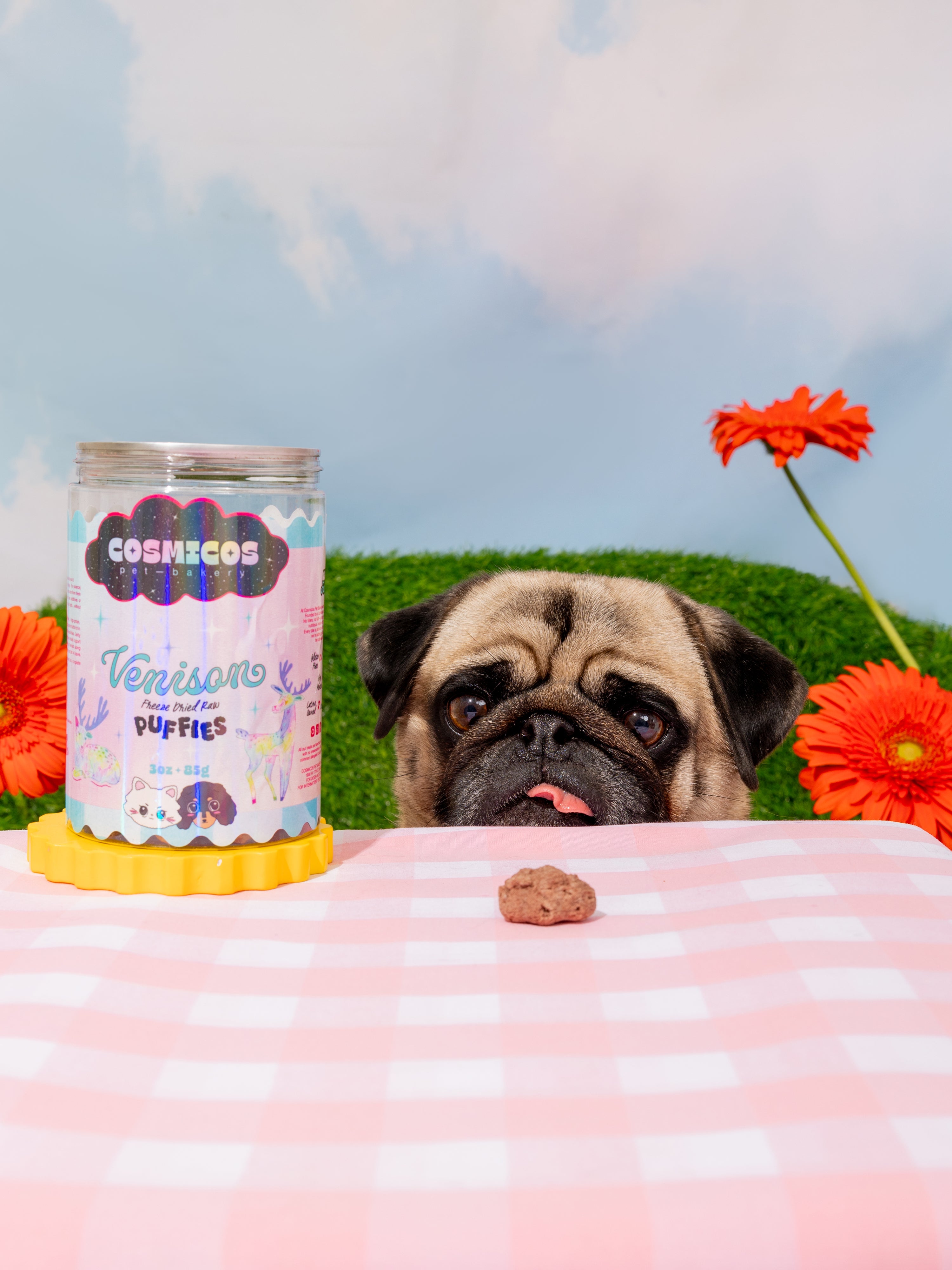 Venison Puffies – Freeze-Dried Superfood Treats for Cats And Dogs
