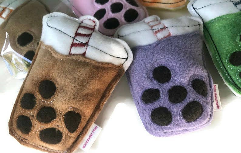 Miso Handmade - Catnip Bubble Tea Toy