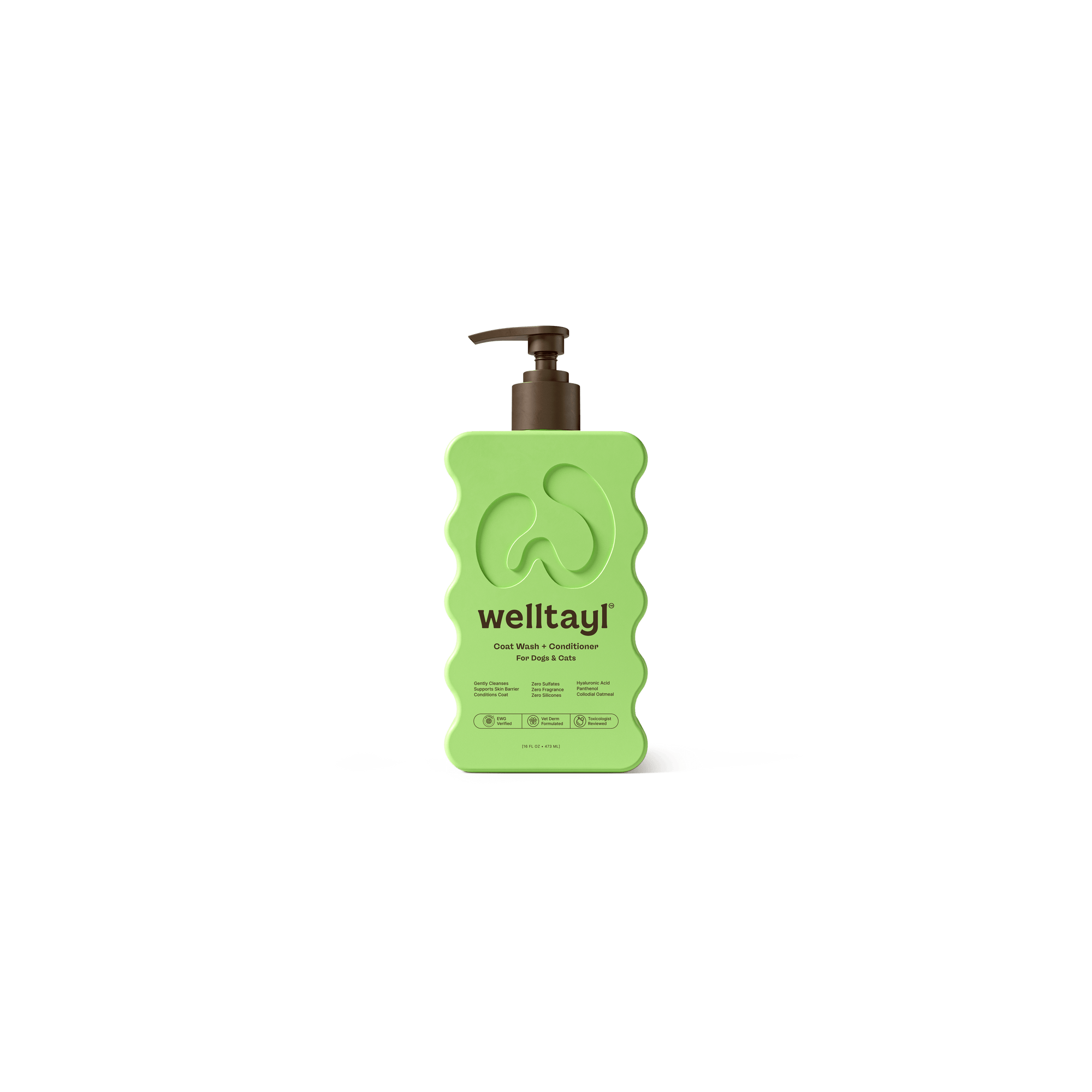 Welltayl - Dog Coat Wash + Conditioner (Cat-Safe)