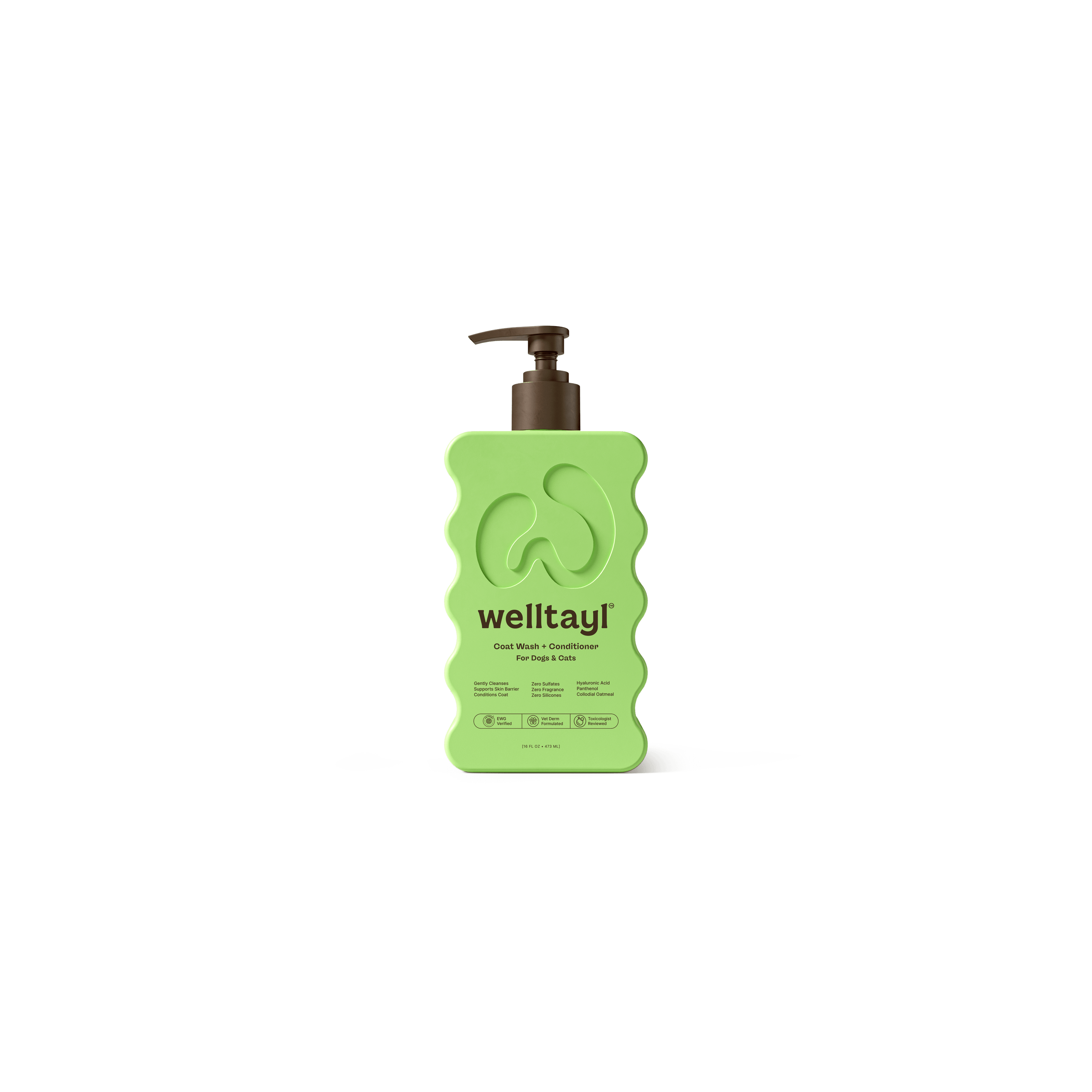 Welltayl - Dog Coat Wash + Conditioner (Cat-Safe)