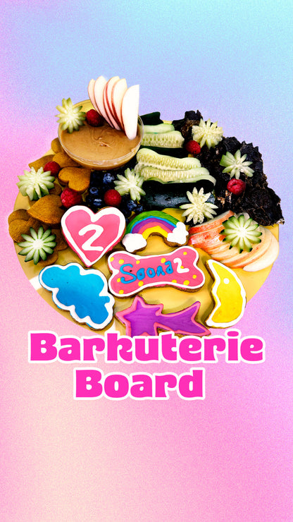 Pawty Bundle Cosmic Barkuterie Board + Birthday Dawgnut